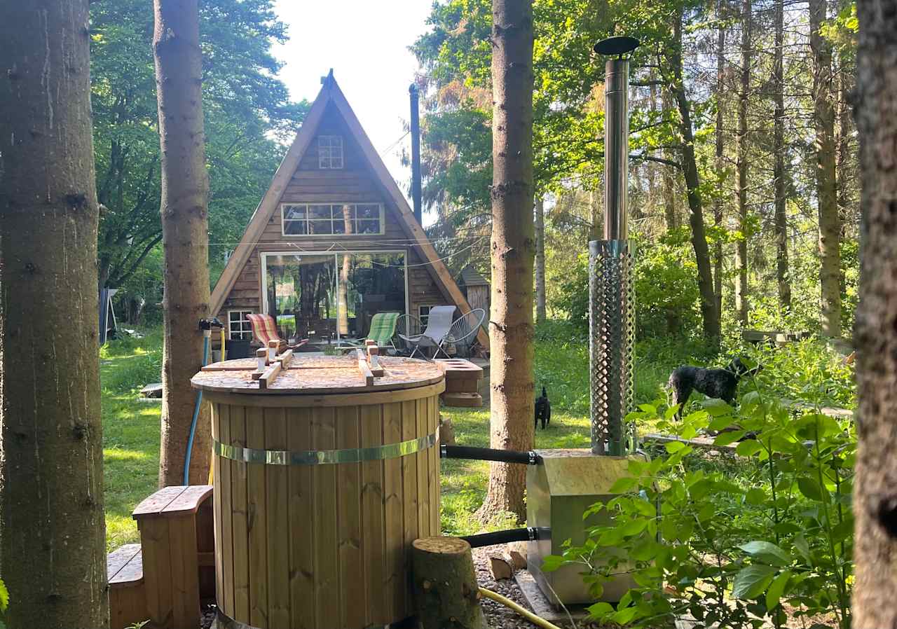 Glamping with hot tub south east best sale