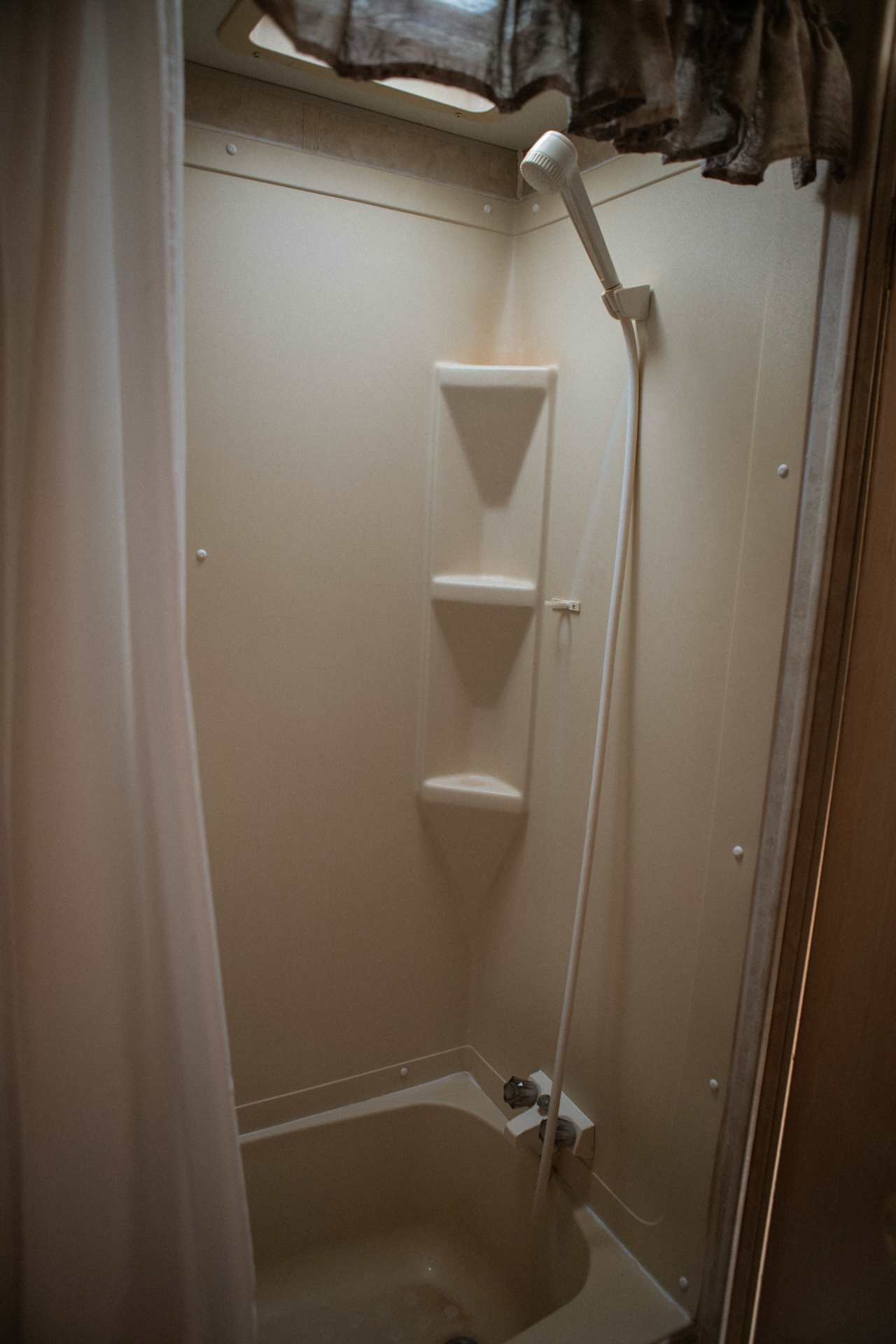 It even has a shower!