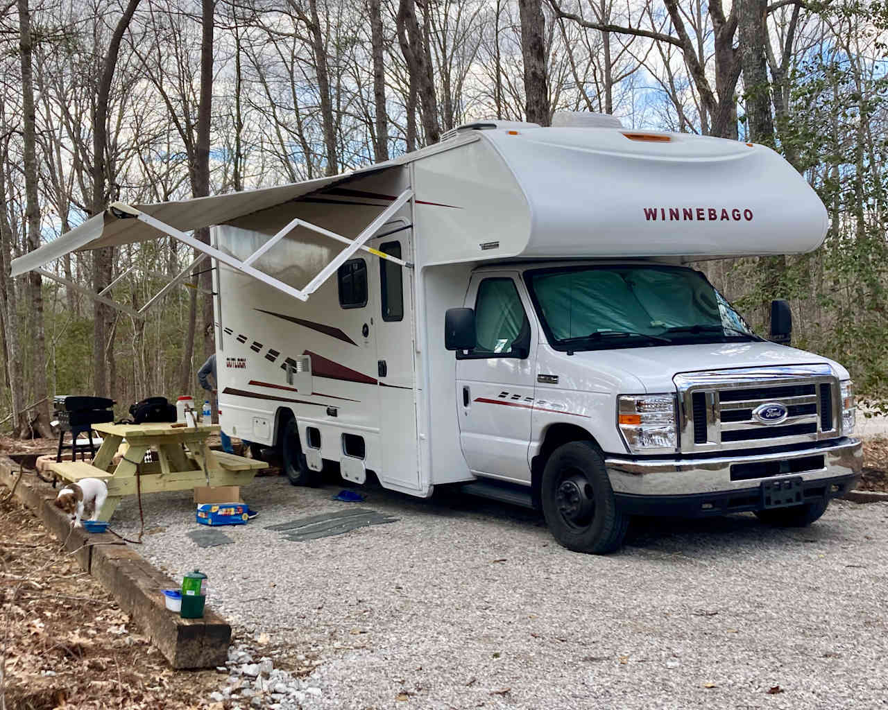 Greeter Falls Campground