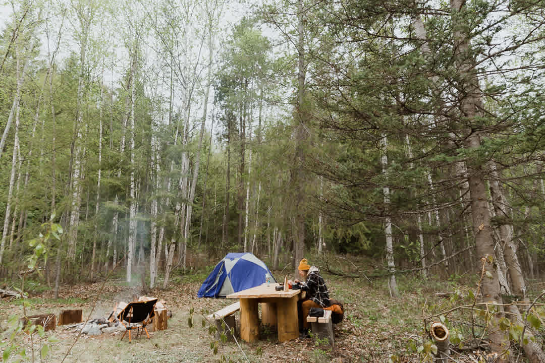 Tent Forest Campsite #1