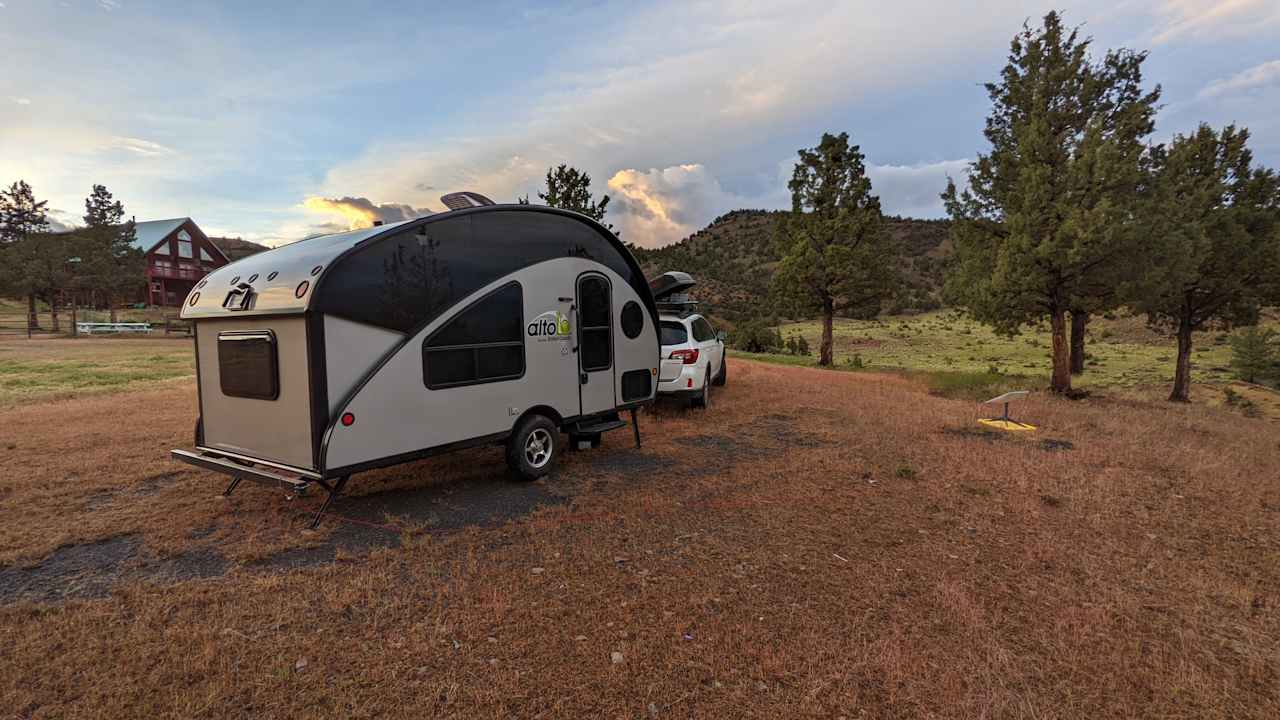 Back Side of Painted Hills Camping