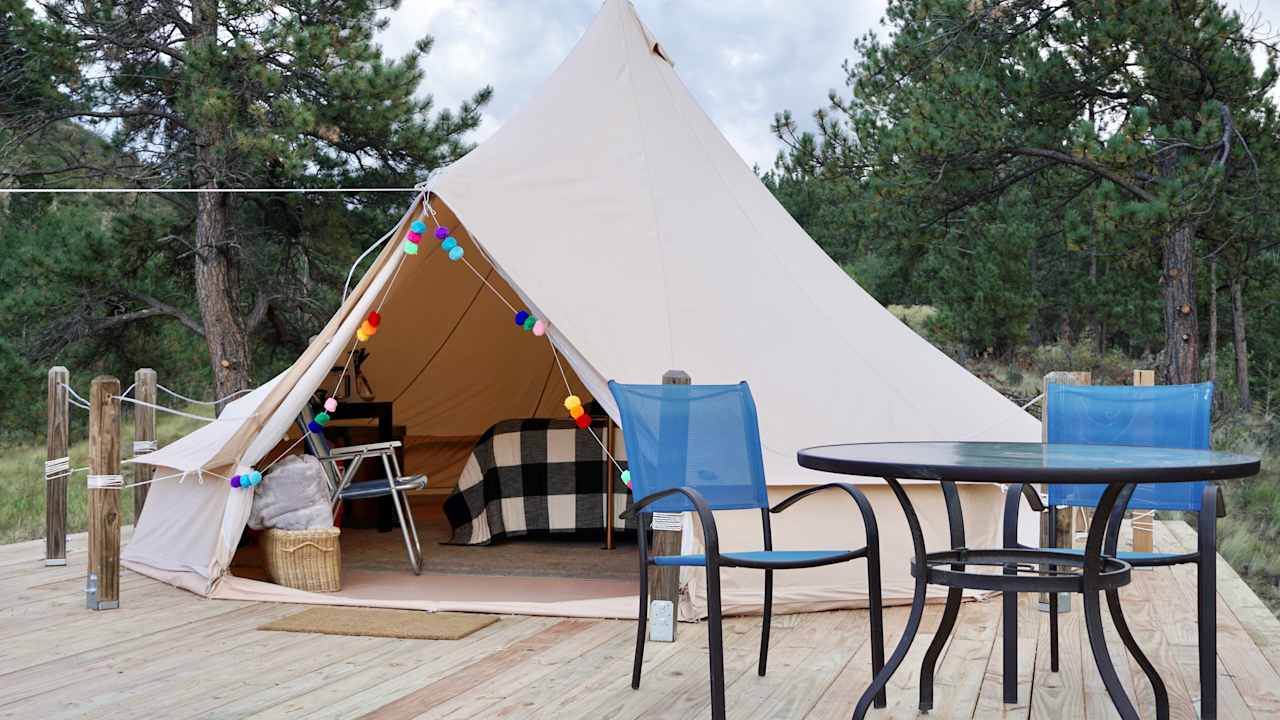 Crystal Peak Overlook Tent Stay