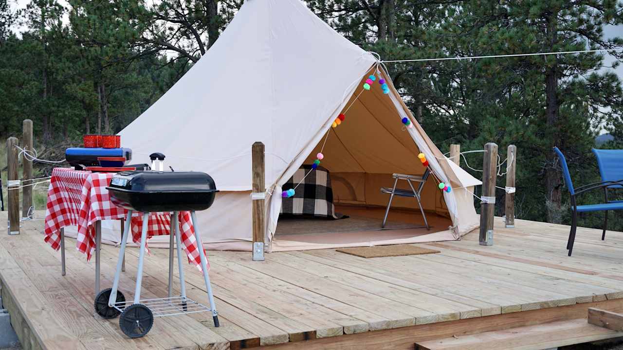 Crystal Peak Overlook Tent Stay