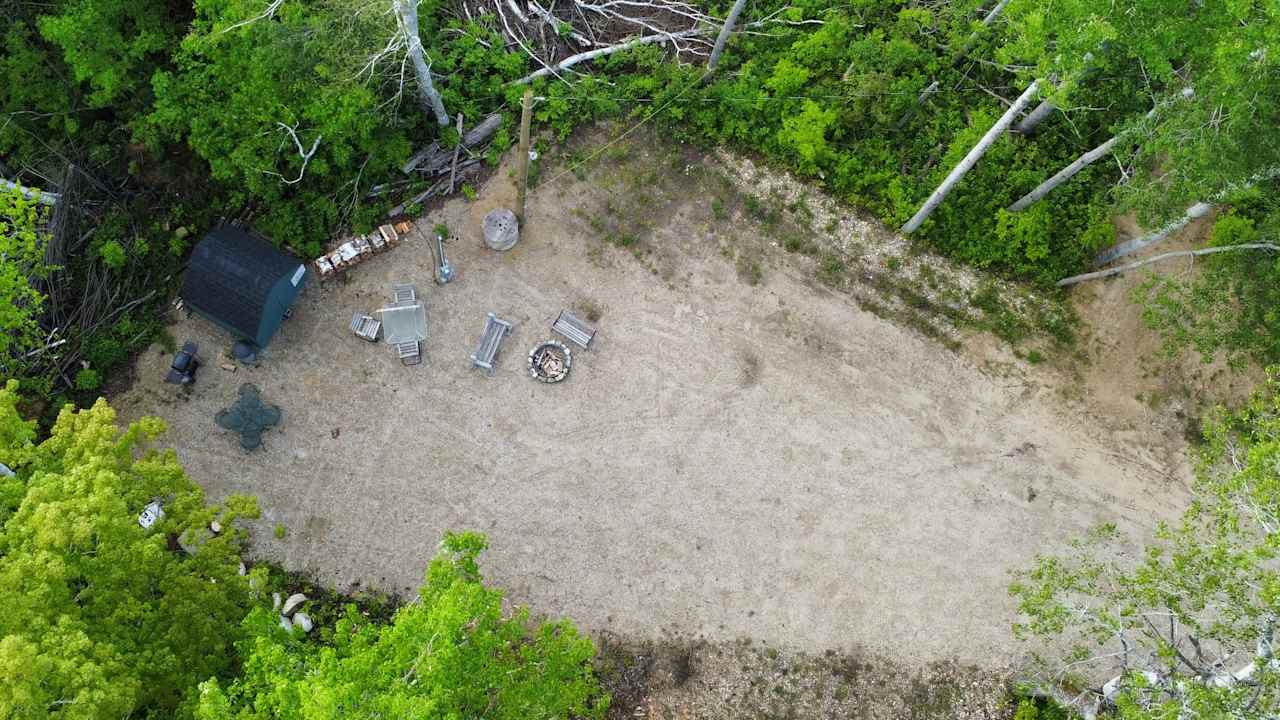 Camp overhead view