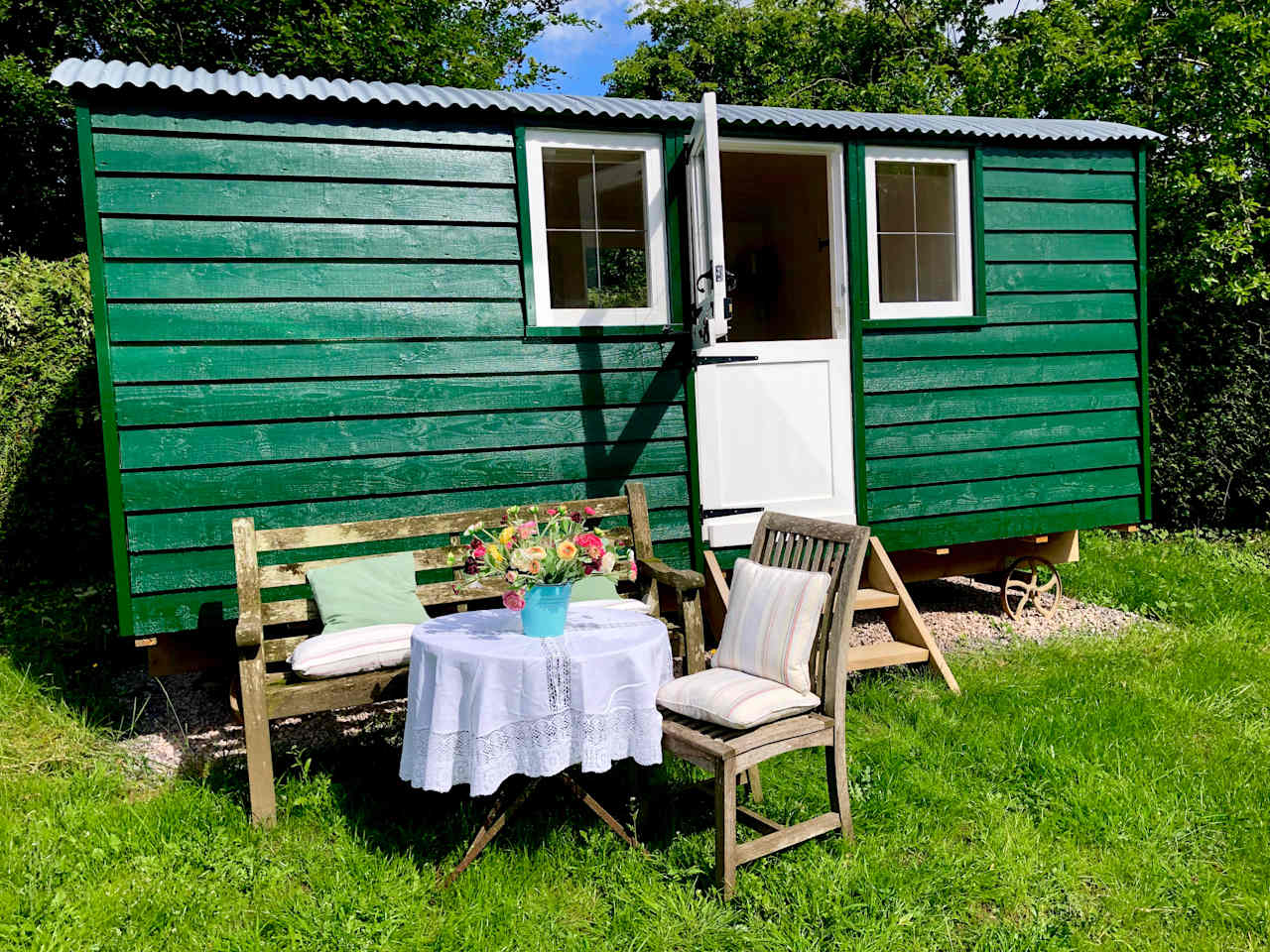 Shepherd’s Hut at Blanda