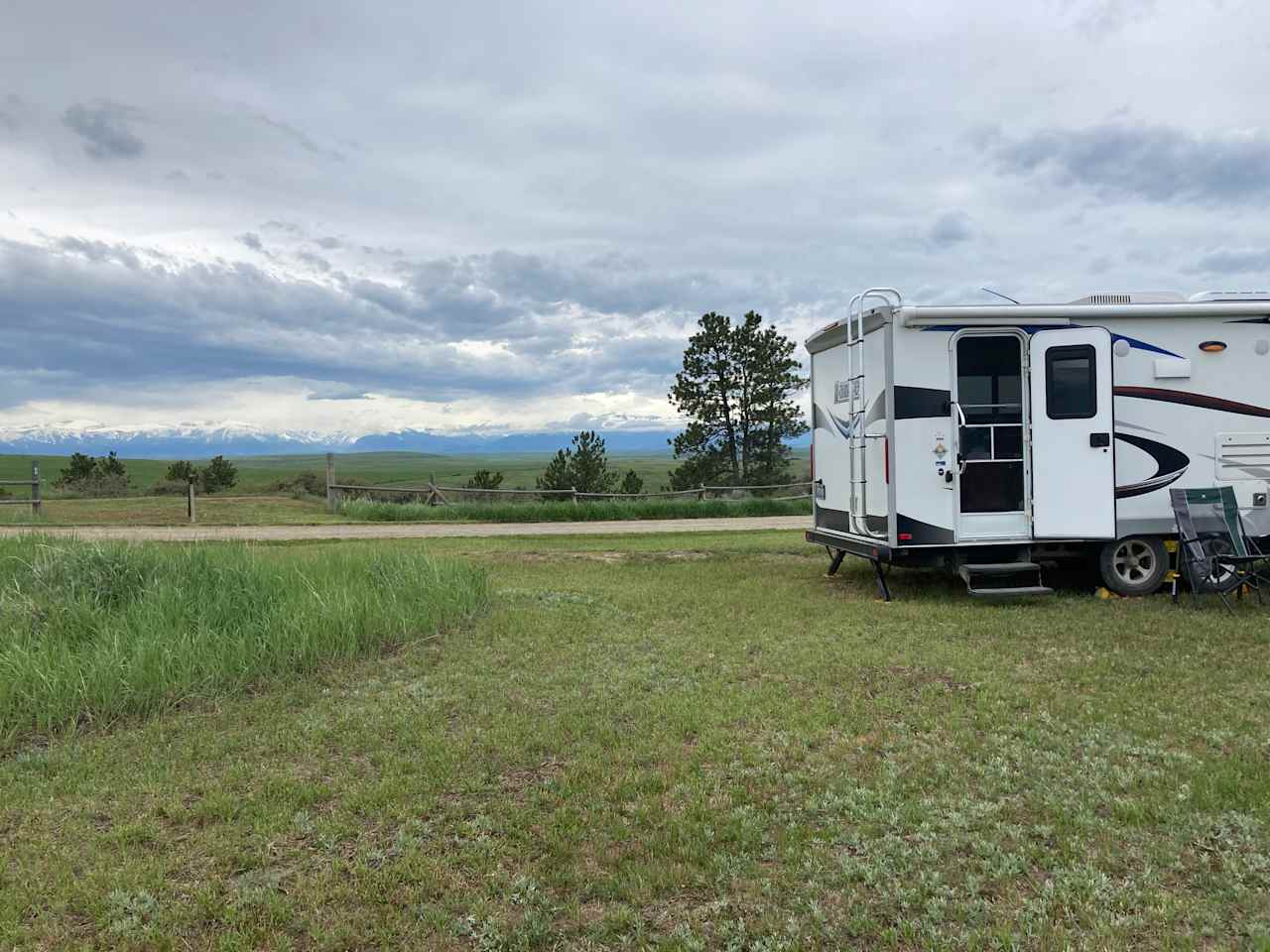 Looking Toward Beartooth Mountains