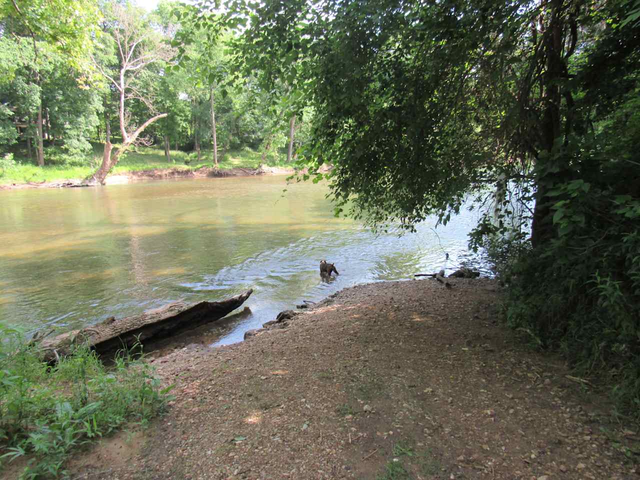 Canoe and kayak launch