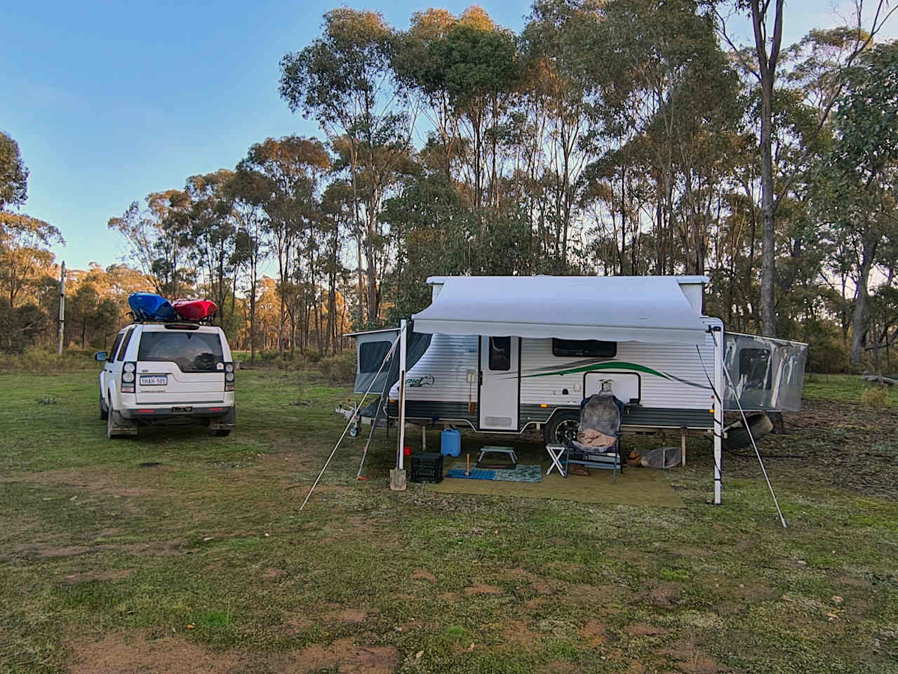 Van setup at Mountain View