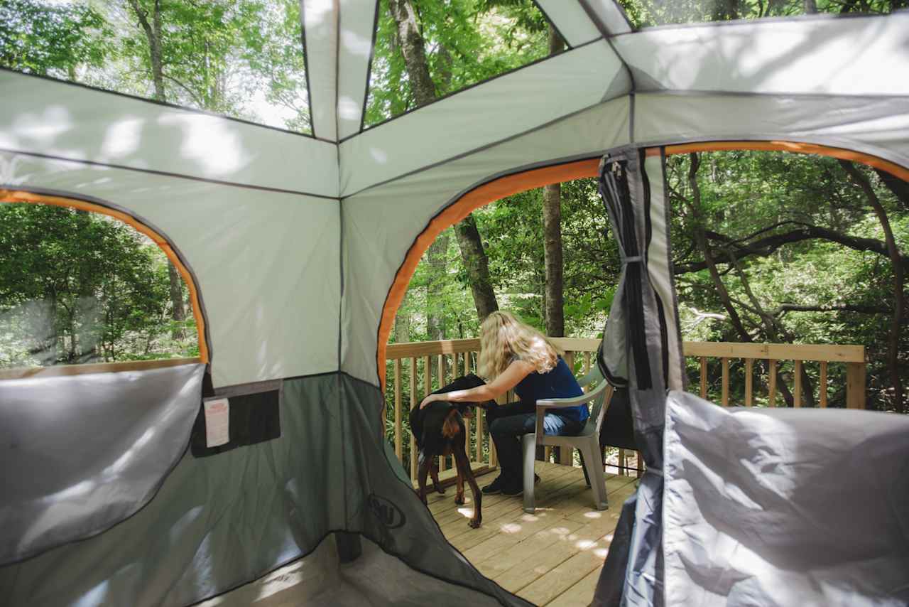 Creekside Camper & Tent Site Rental