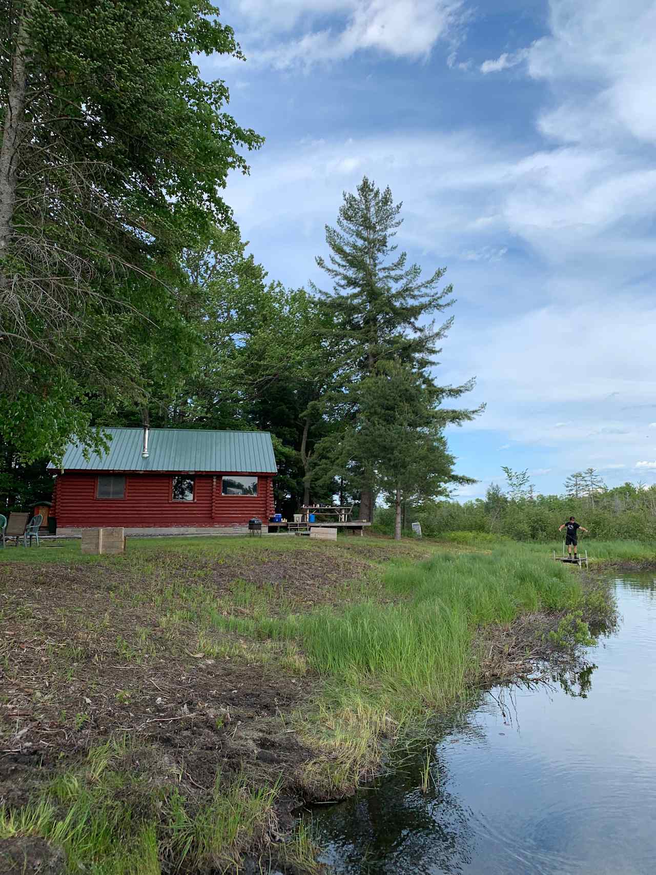 CUT RIVER CABIN AT HIGGINS LAKE