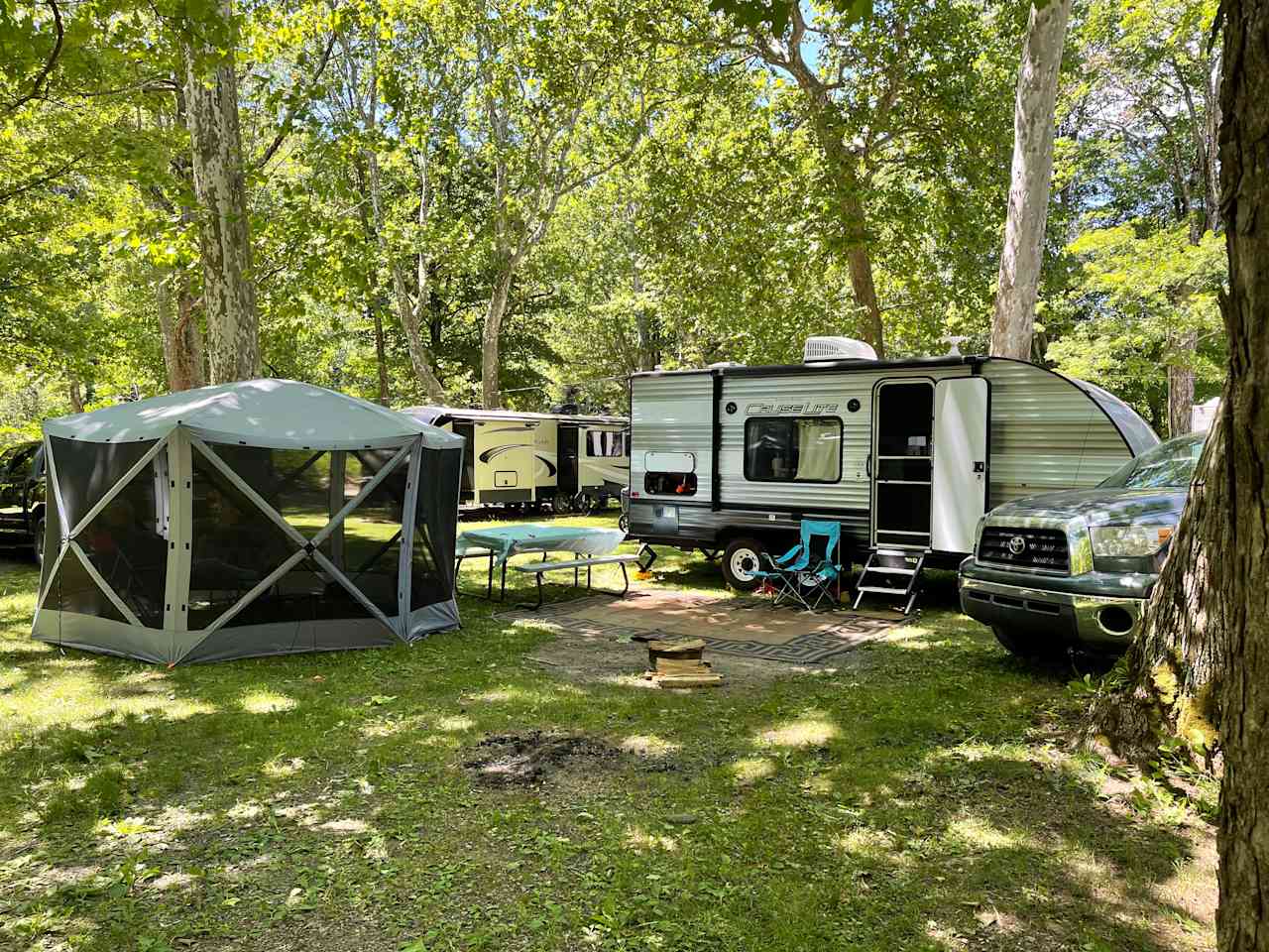 Campground on the River