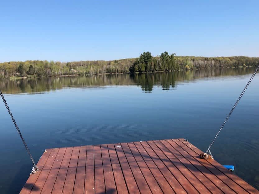 View from our dock