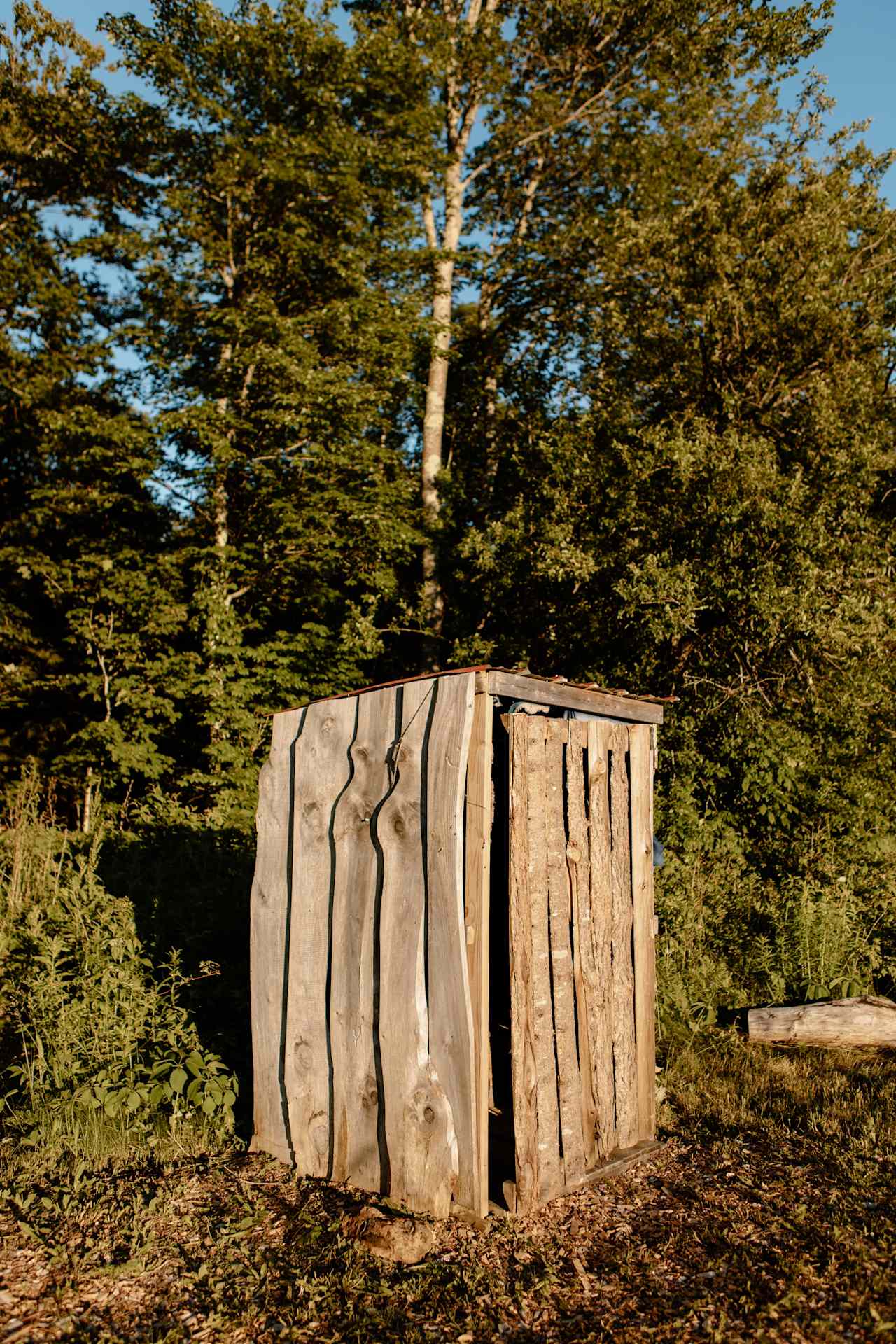 the outhouse