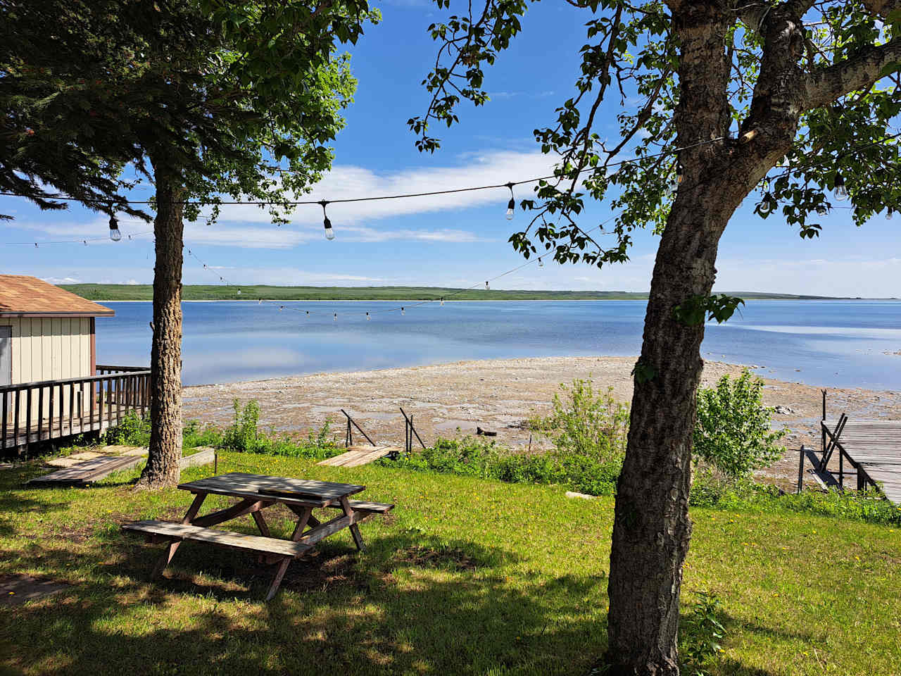 Welcome to the fish camp at Duck Lake