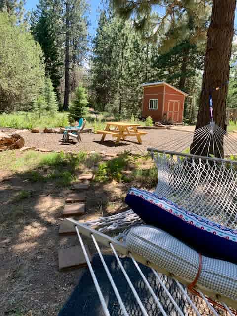 hammock time under the shade