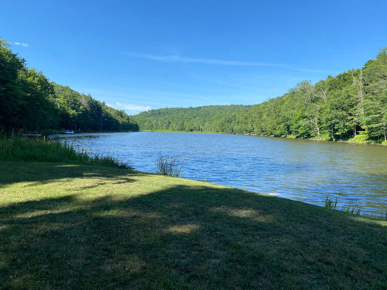 Lake Front Campsite !!!