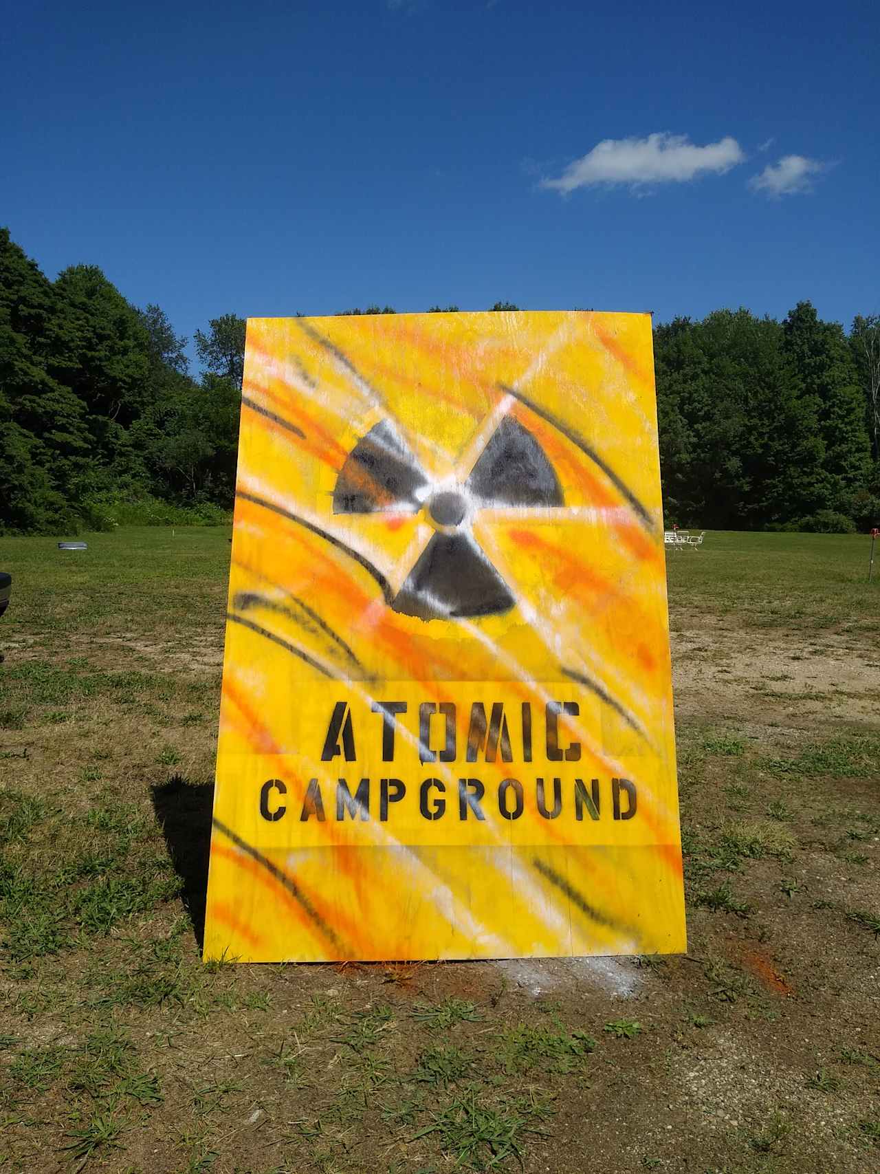 Atomic camp ground