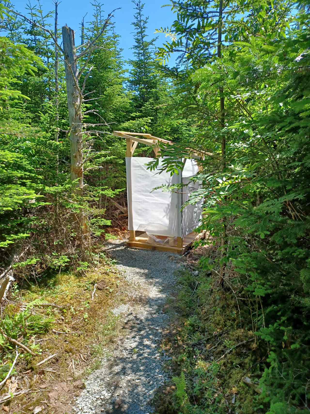 outdoor toilet  