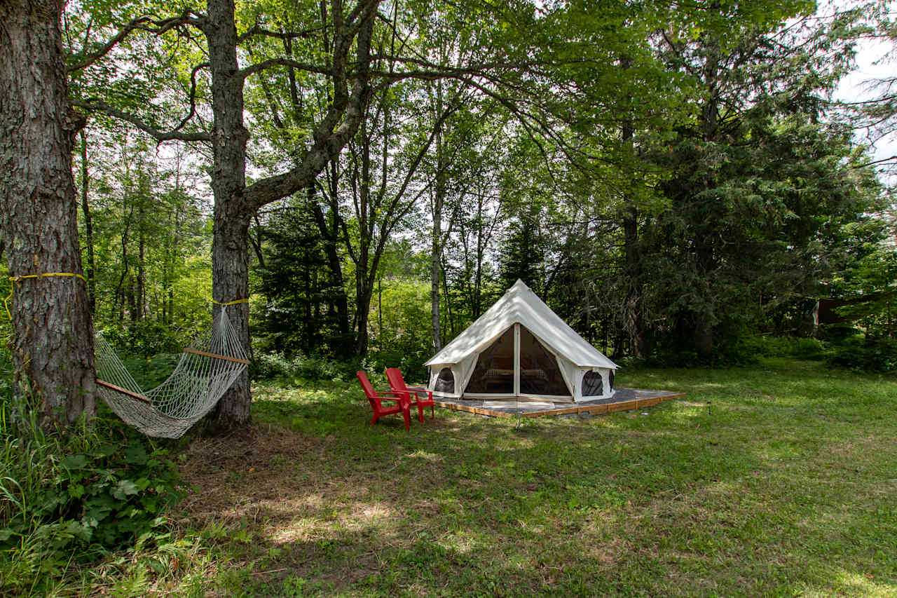 We even enjoyed some time relaxing in the hammock