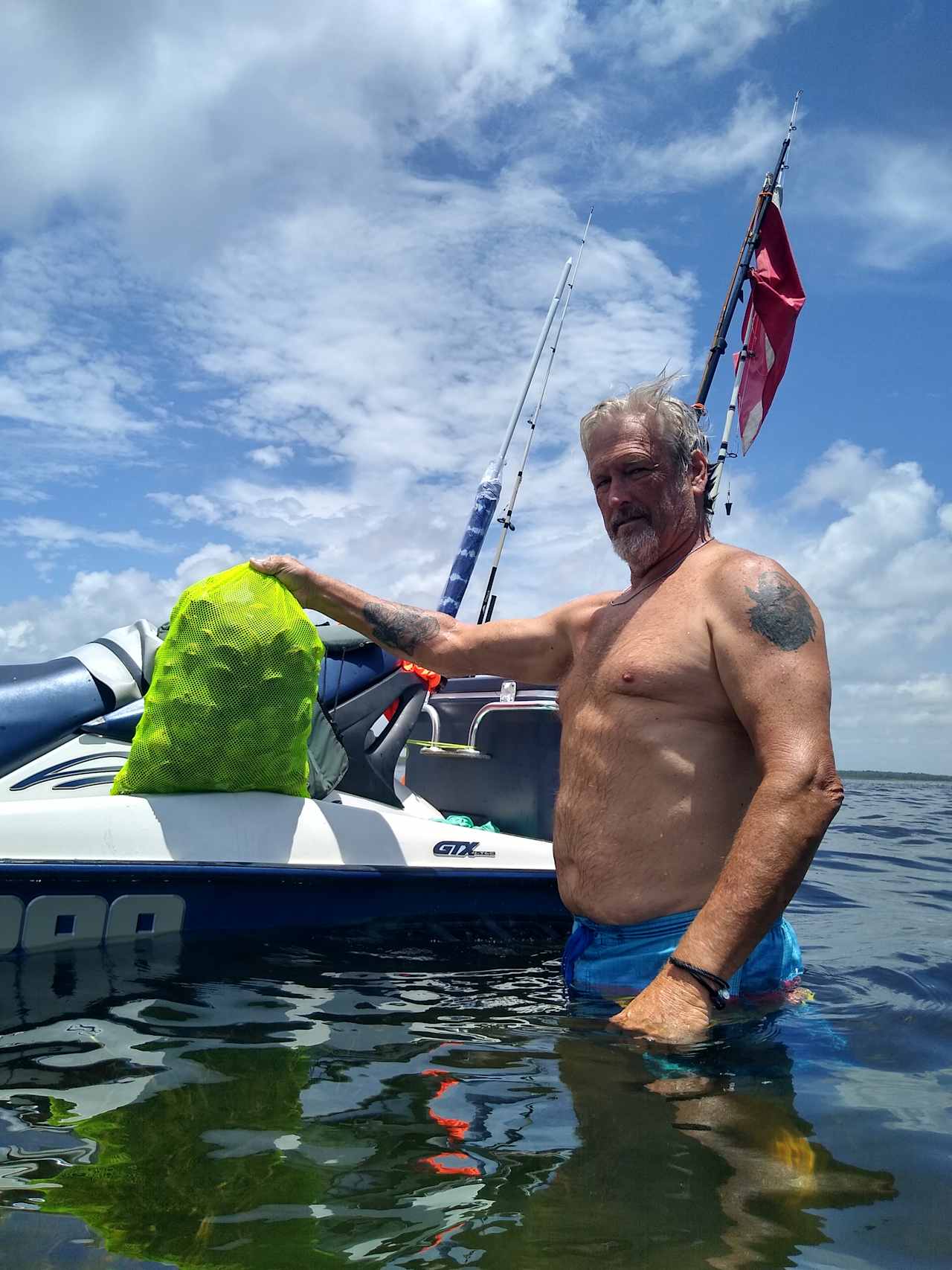 Got our limit on the jetski! Our first time taking the jetski scalloping and we loved it. We will definitely be back!