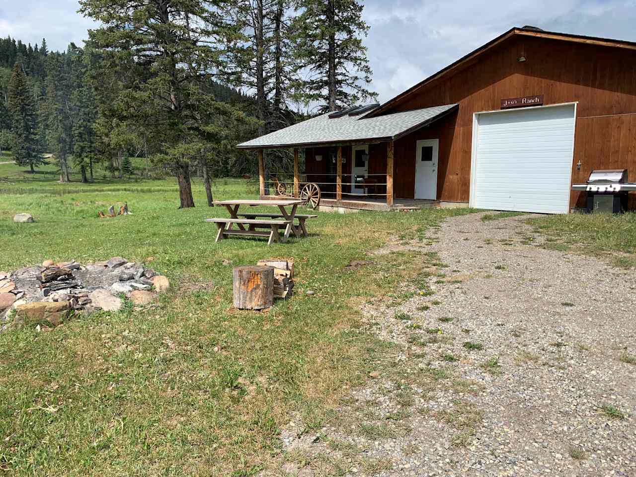 Ranch Barn and Cabin Site