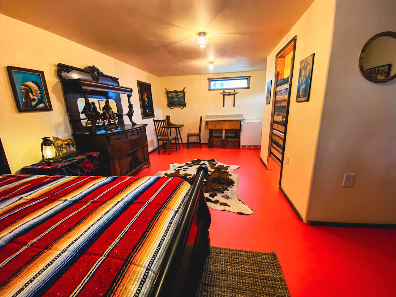 Cozy Interior of The Outlaw Casita