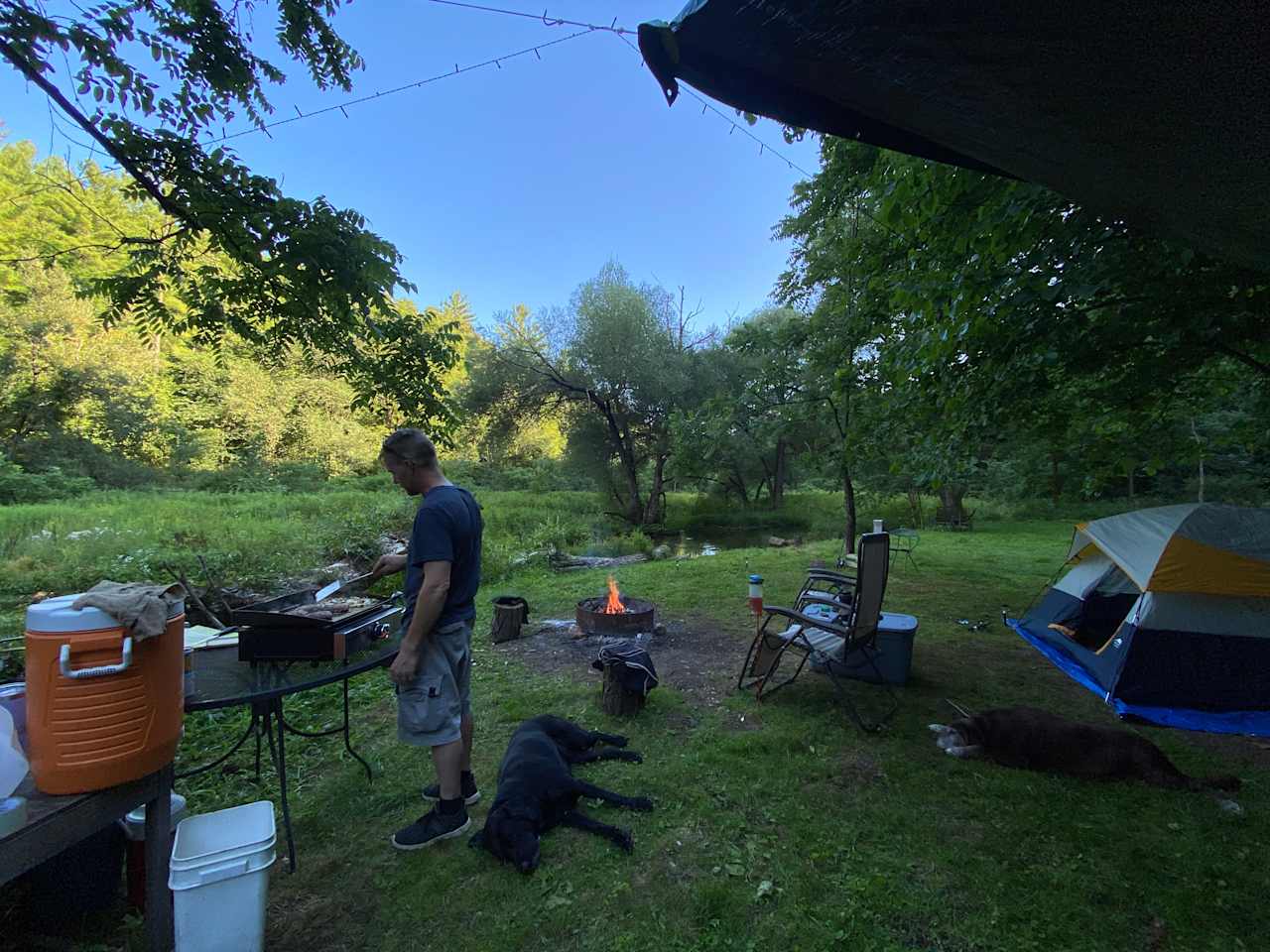 Brye Cabin and Bad Axe Camping