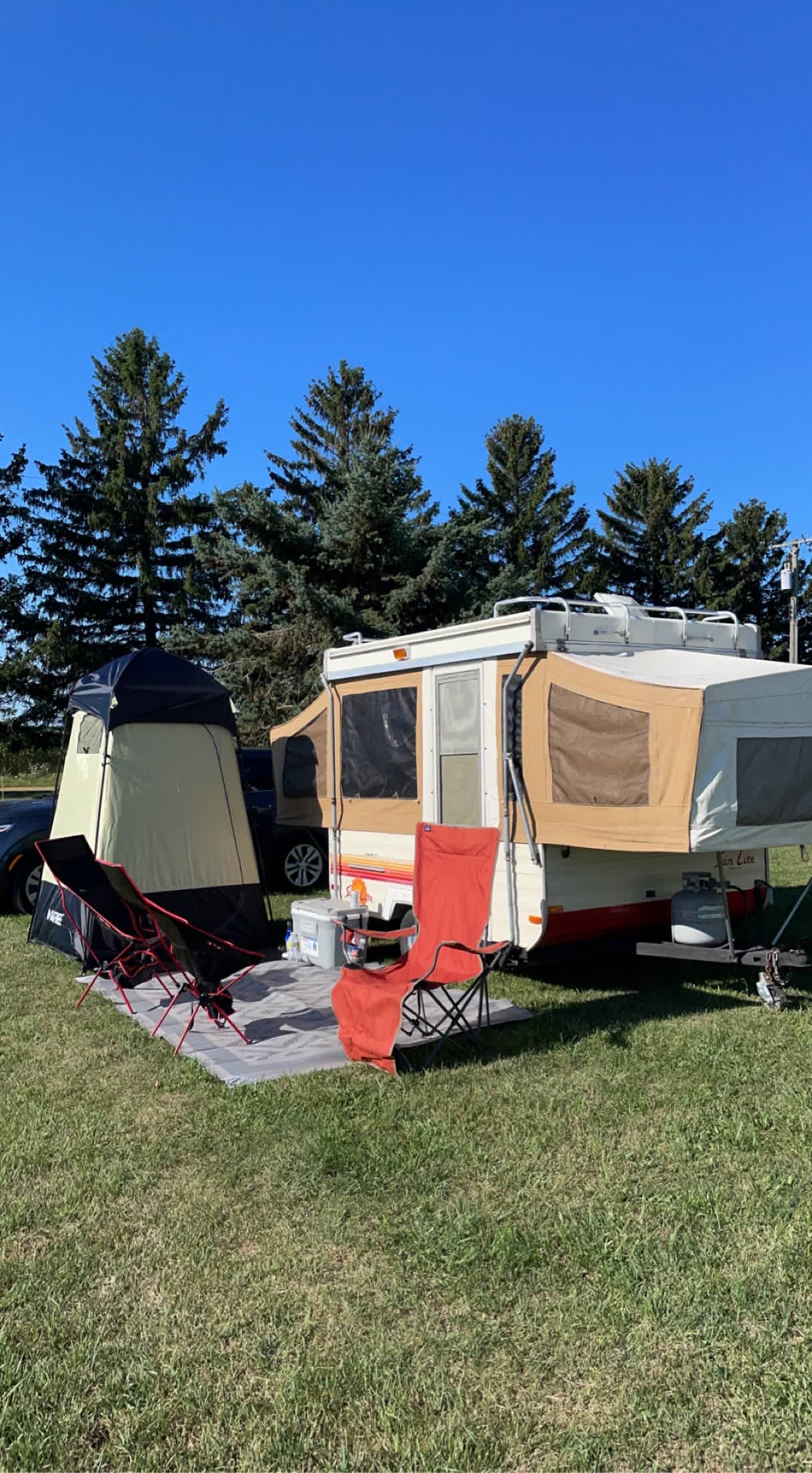 Camping on our Organic Farm