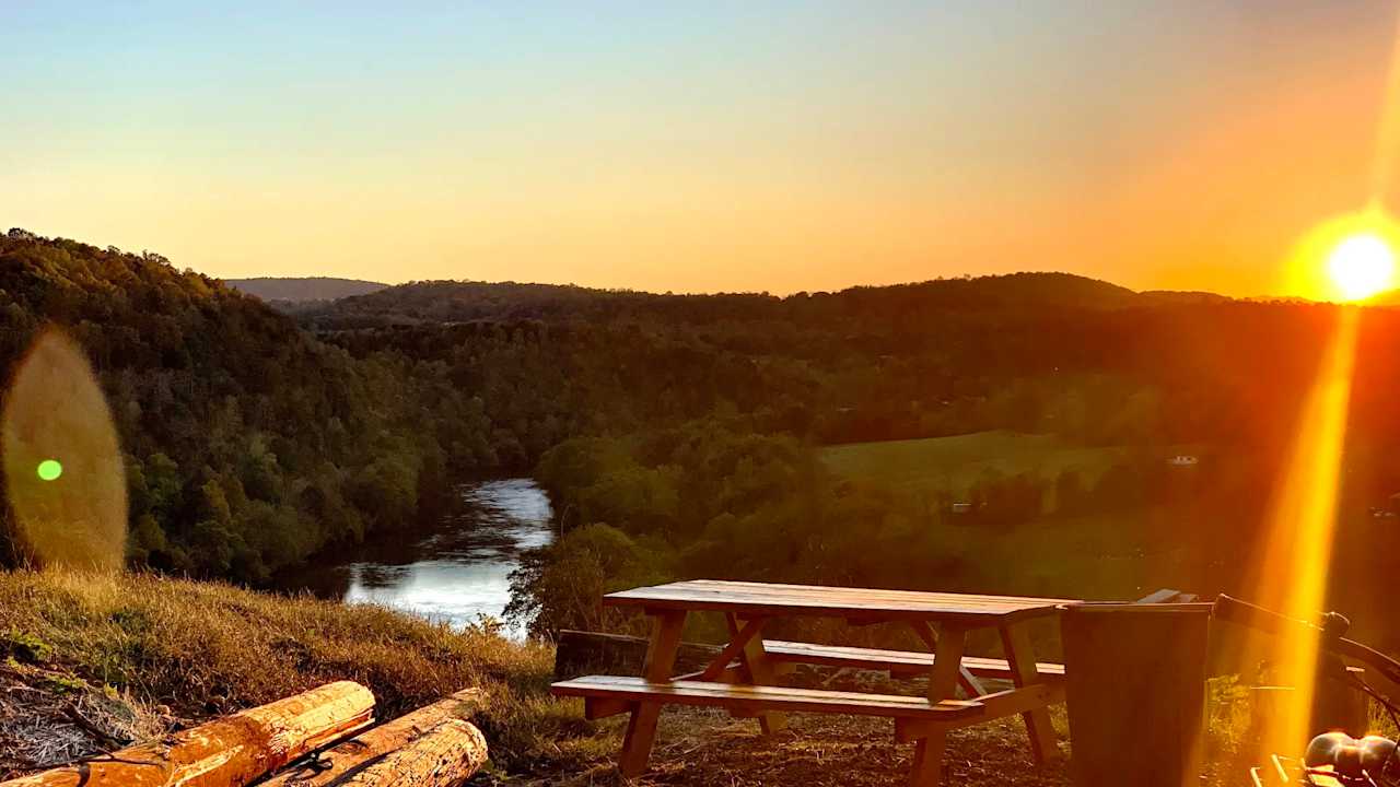 Another view from River's Edge Trail Camp, our sister location.