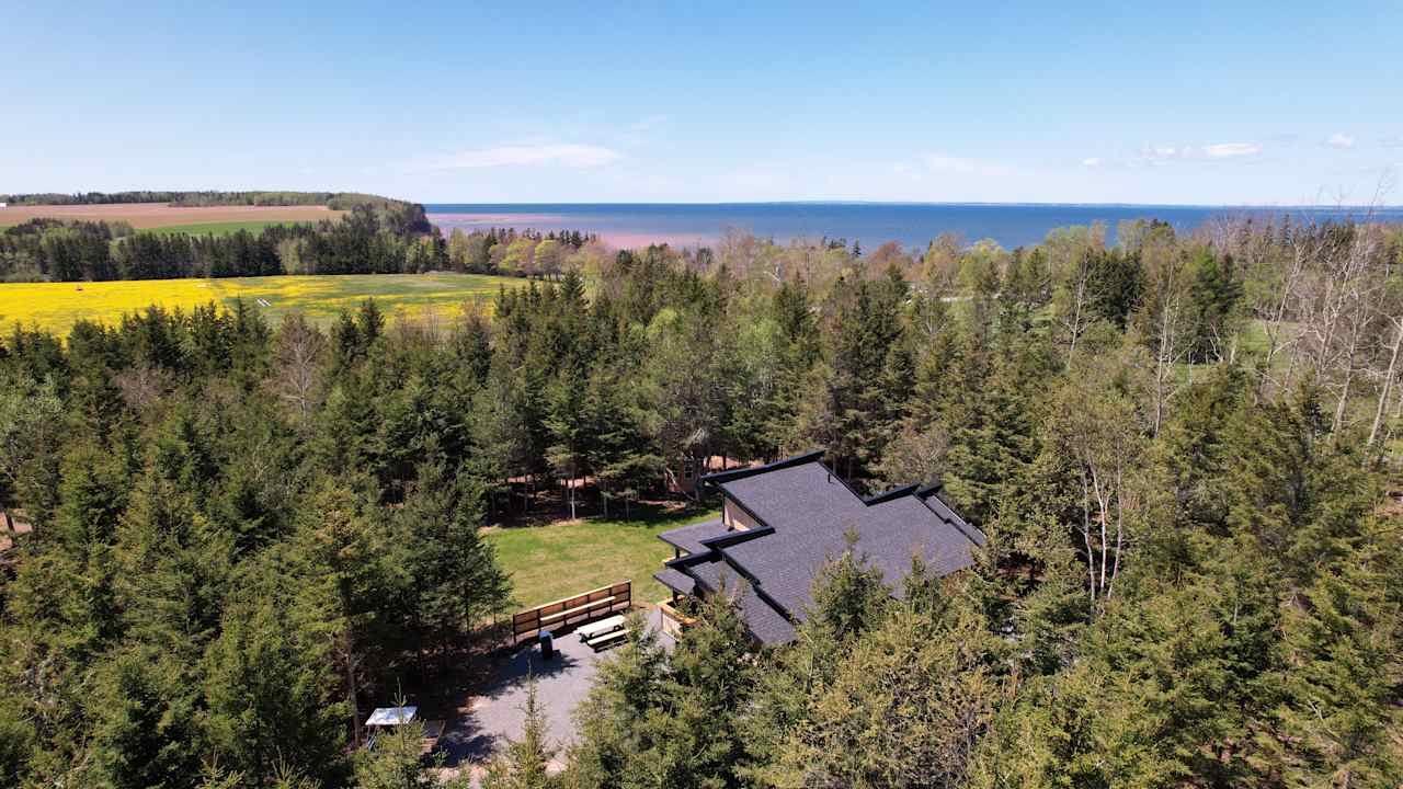 Aerial view of property 