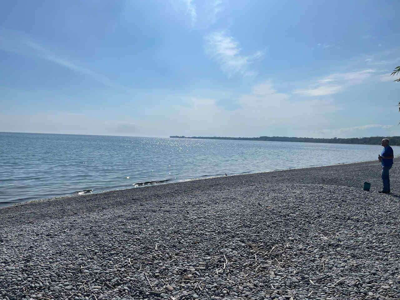 Beach (alongside pier 5 min drive 20 min walk) 