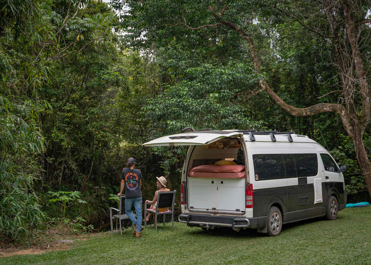 Nice grassy campsite