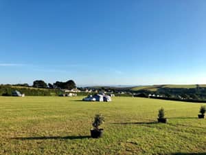 Views with views of Mounts Bay in the distance