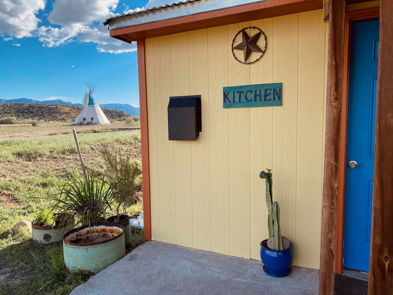 The kitchen is central and for all our campers to use. 