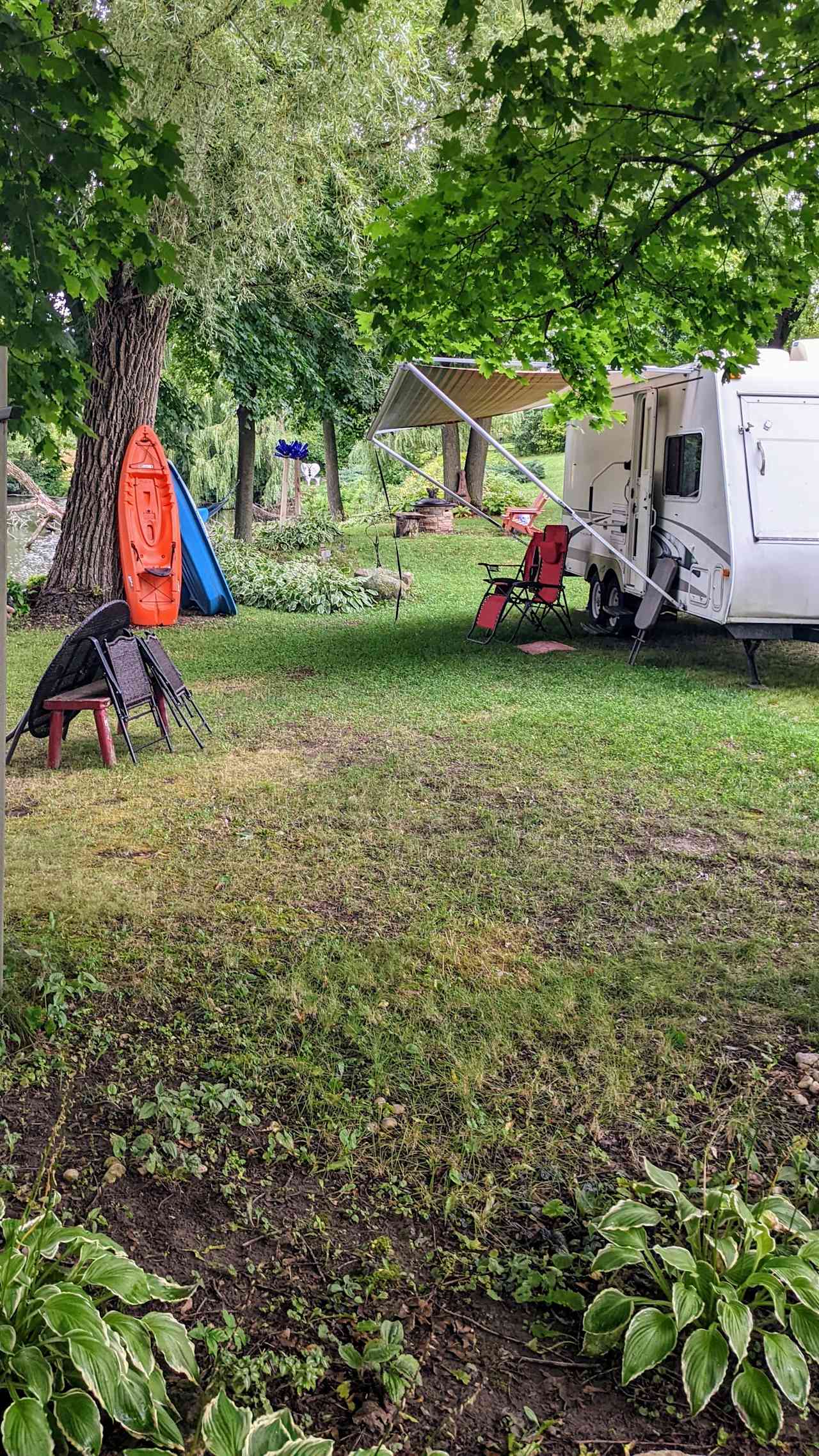 Pondfront RV Site near Road America