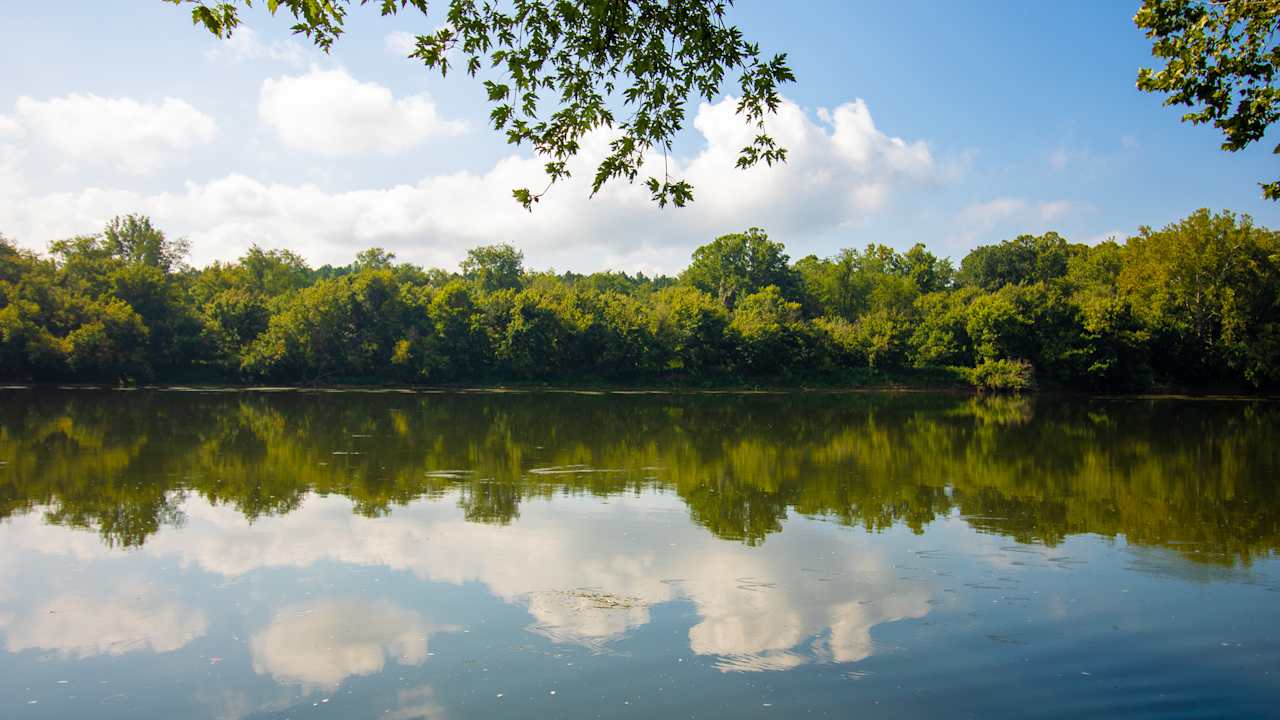 A view of the New River.