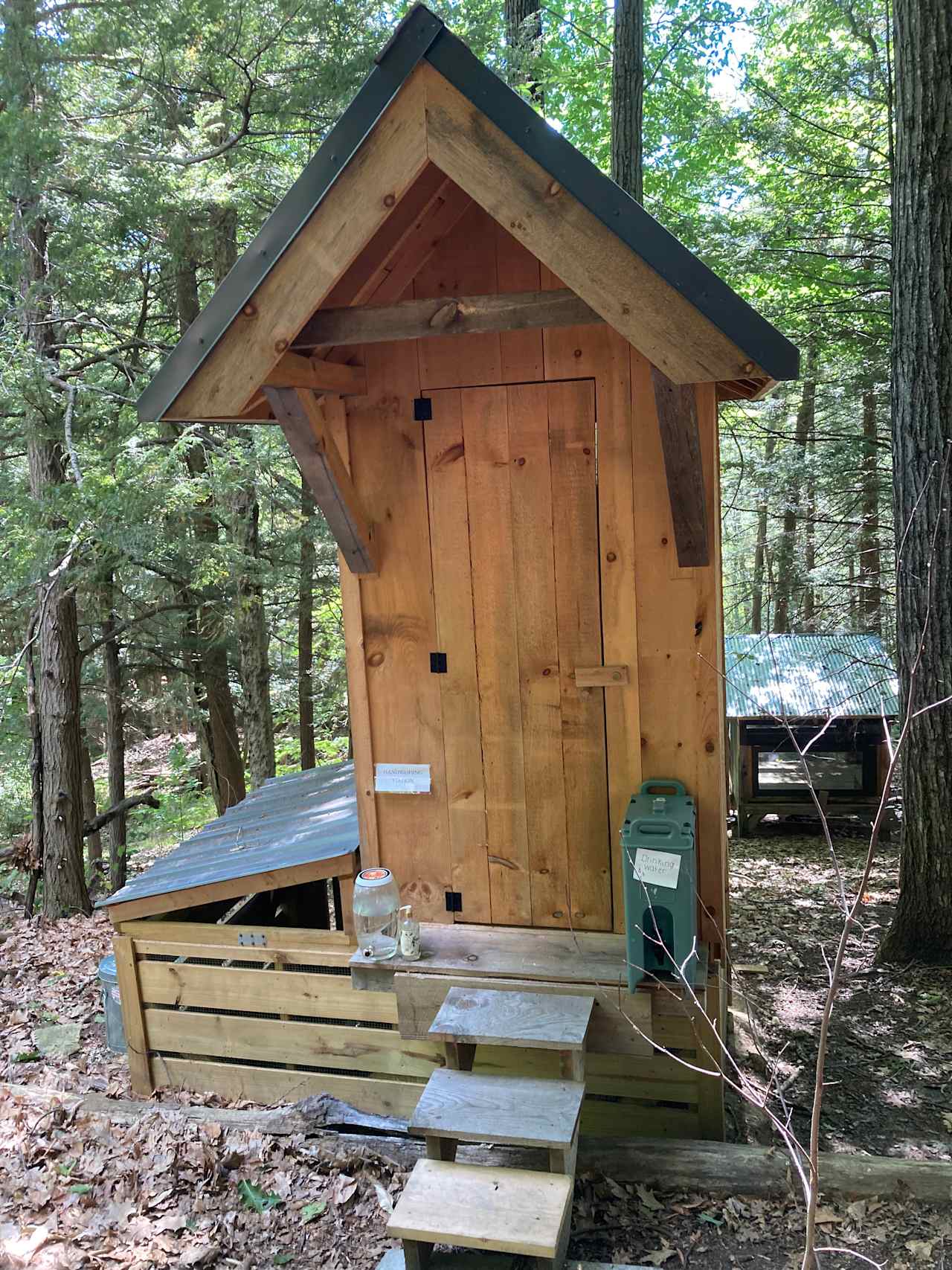 Drinking water and hand washing station 