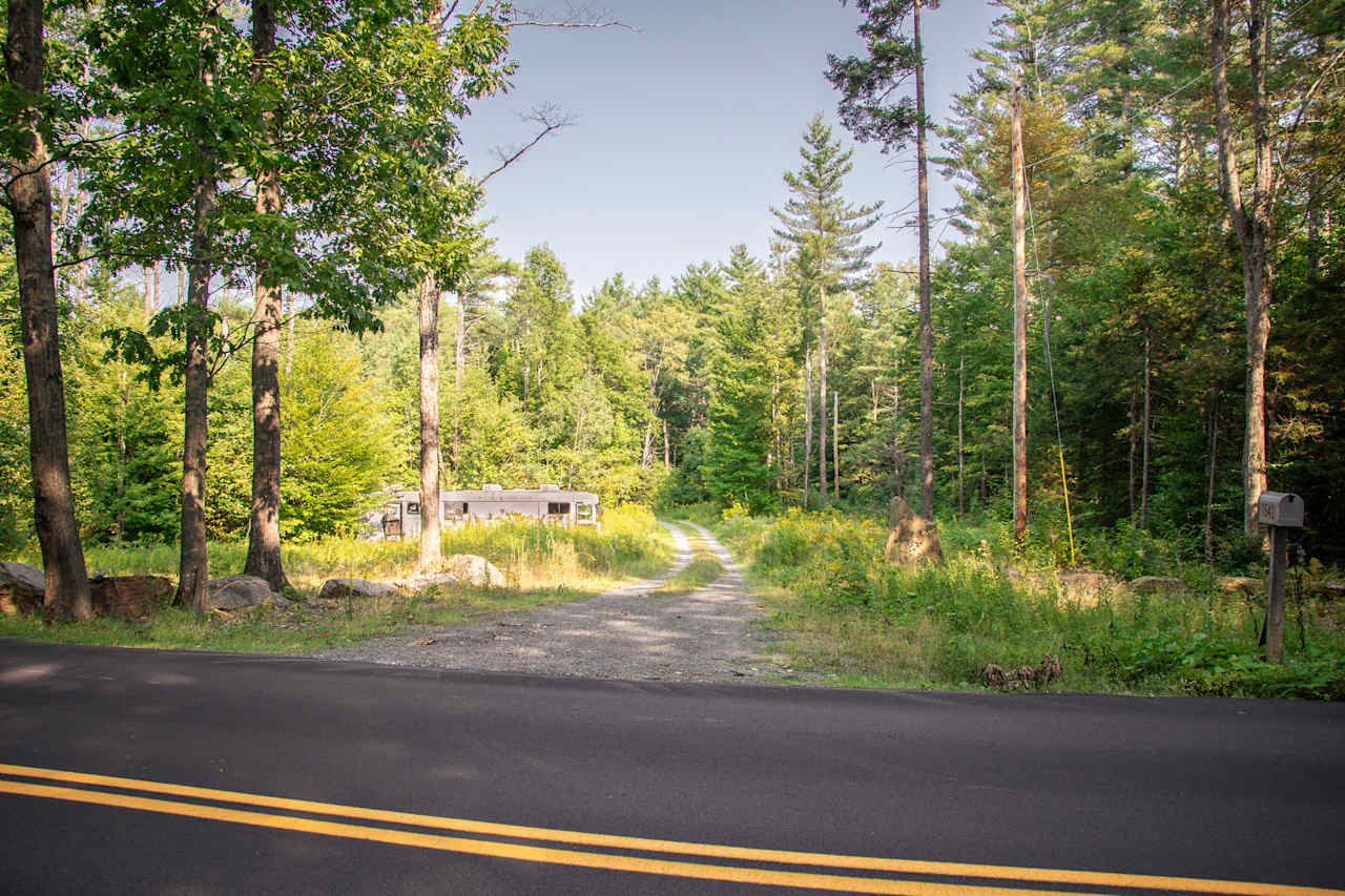 Entrance to the property