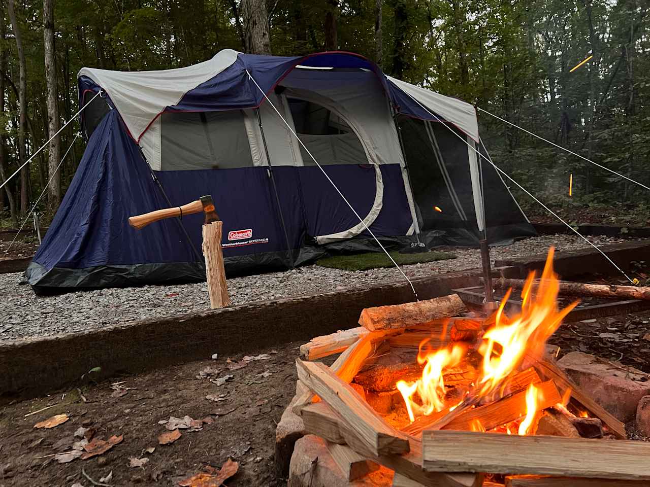 Greeter Falls Campground