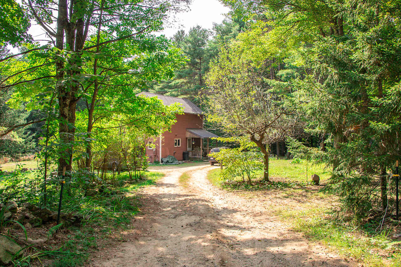 Entrance to the property 