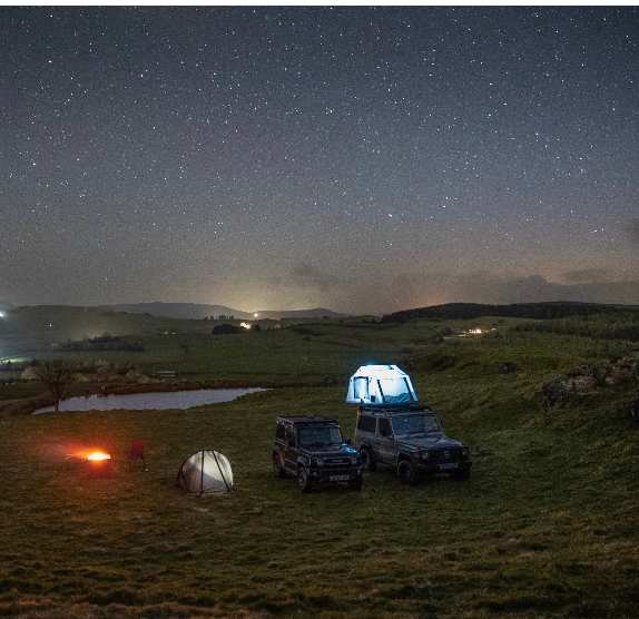 Mynydd Derwydd Wildcamping