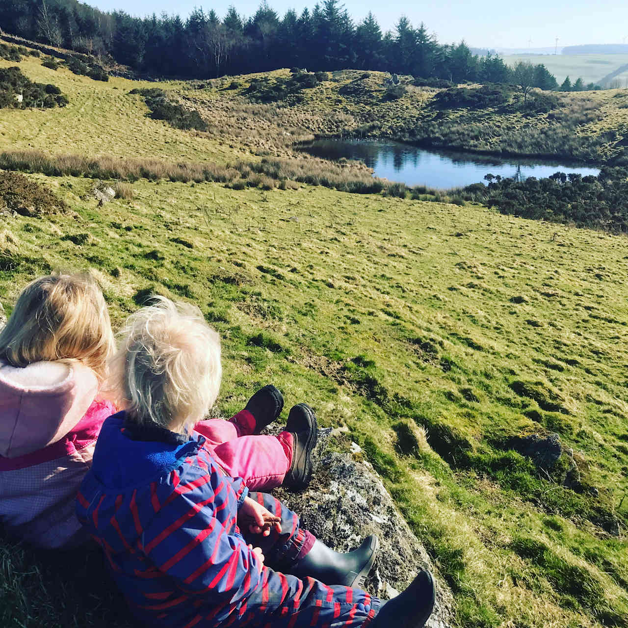 Mynydd Derwydd Wildcamping