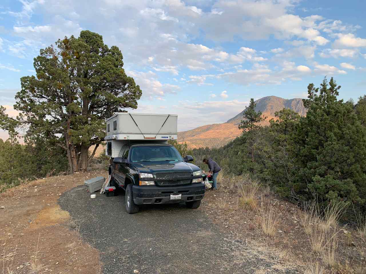 Back Side of Painted Hills Camping