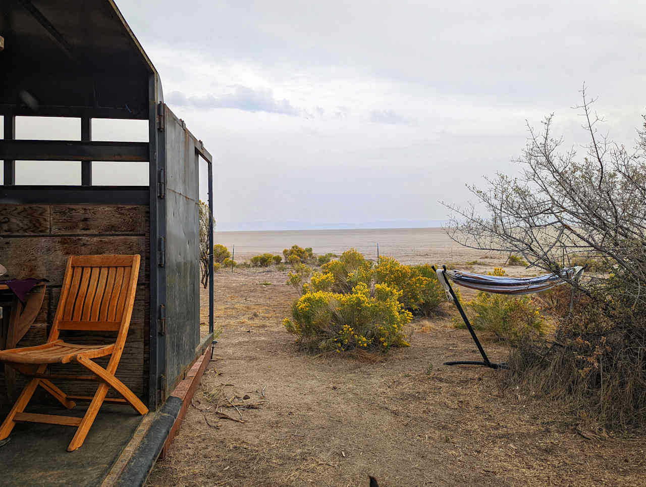 Enjoy the hammock stand for yet another relaxation opportunity. 