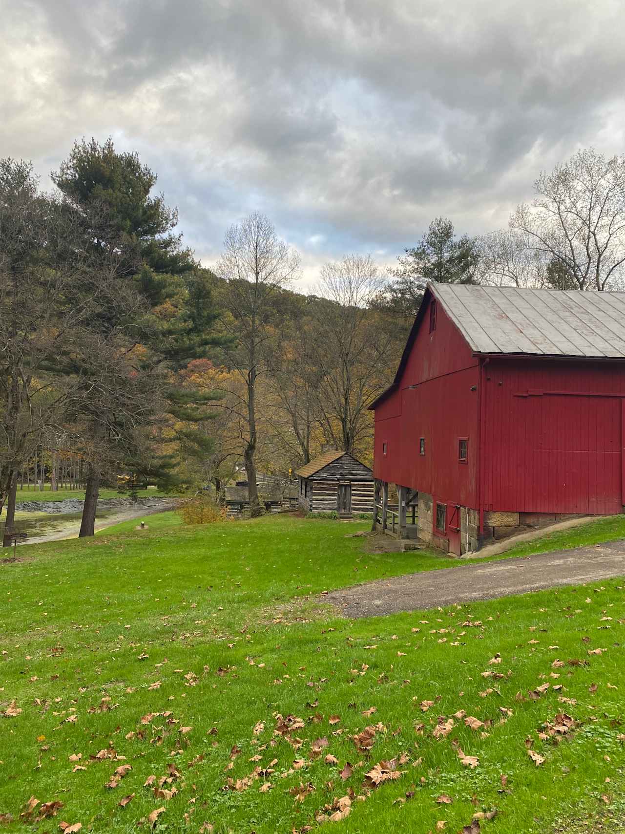 Pioneer village at beaver creek state park 