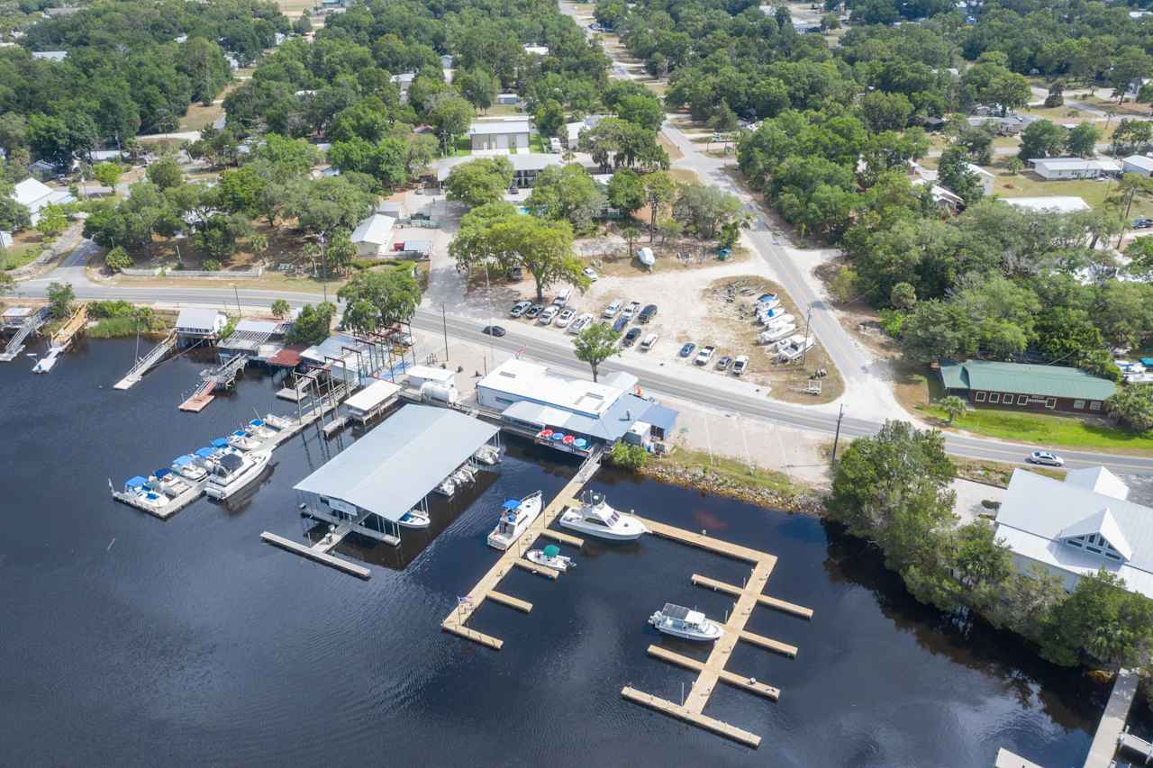 Cottage is on the Steinhatchee River