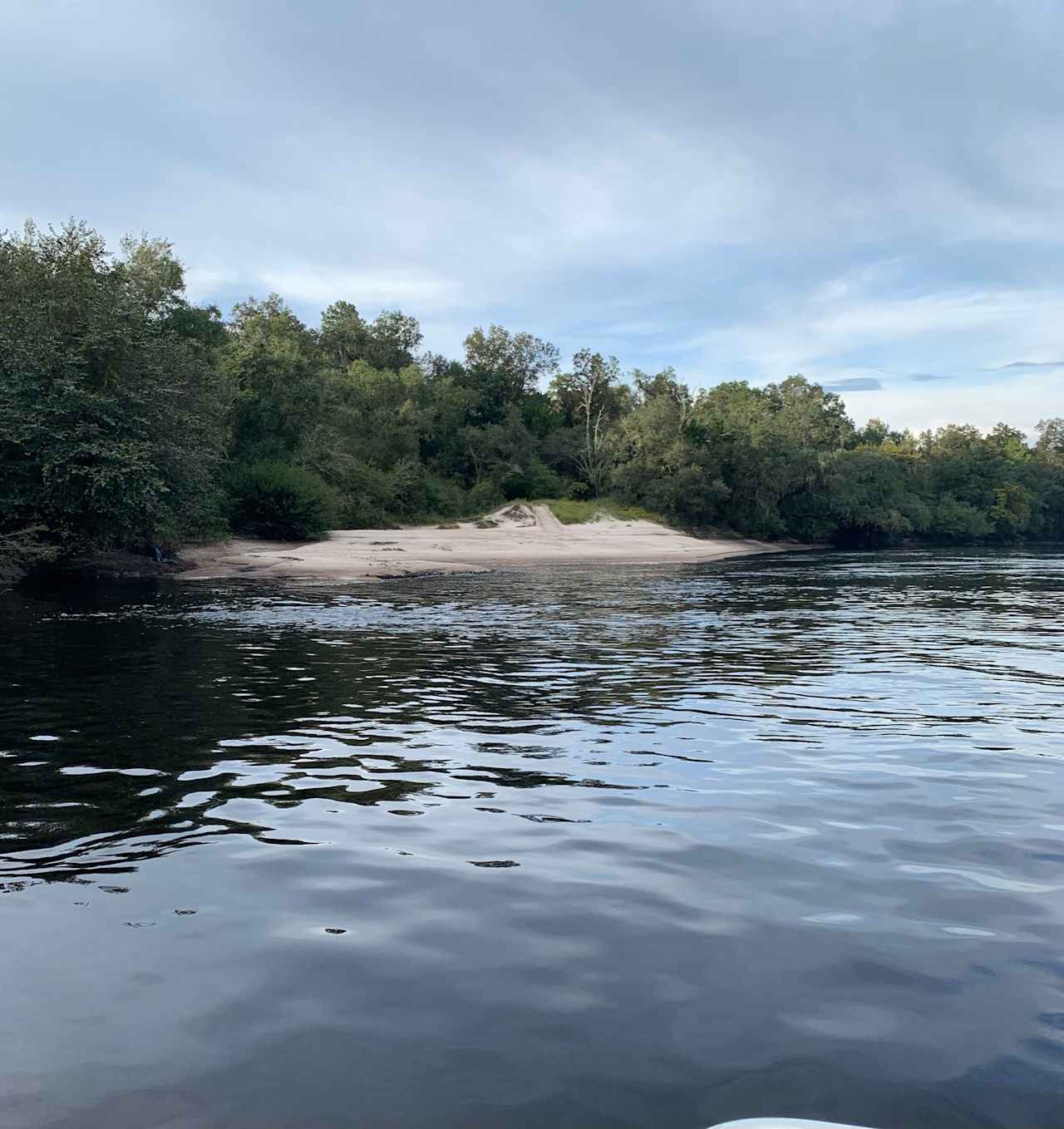 This is one of the beautiful beach area up the river. 


Mup the river a little way. 