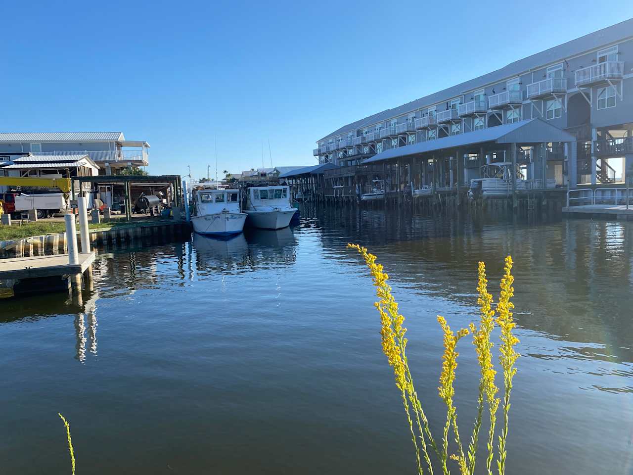 Close by Keaton Beach public boat launch and Marina.