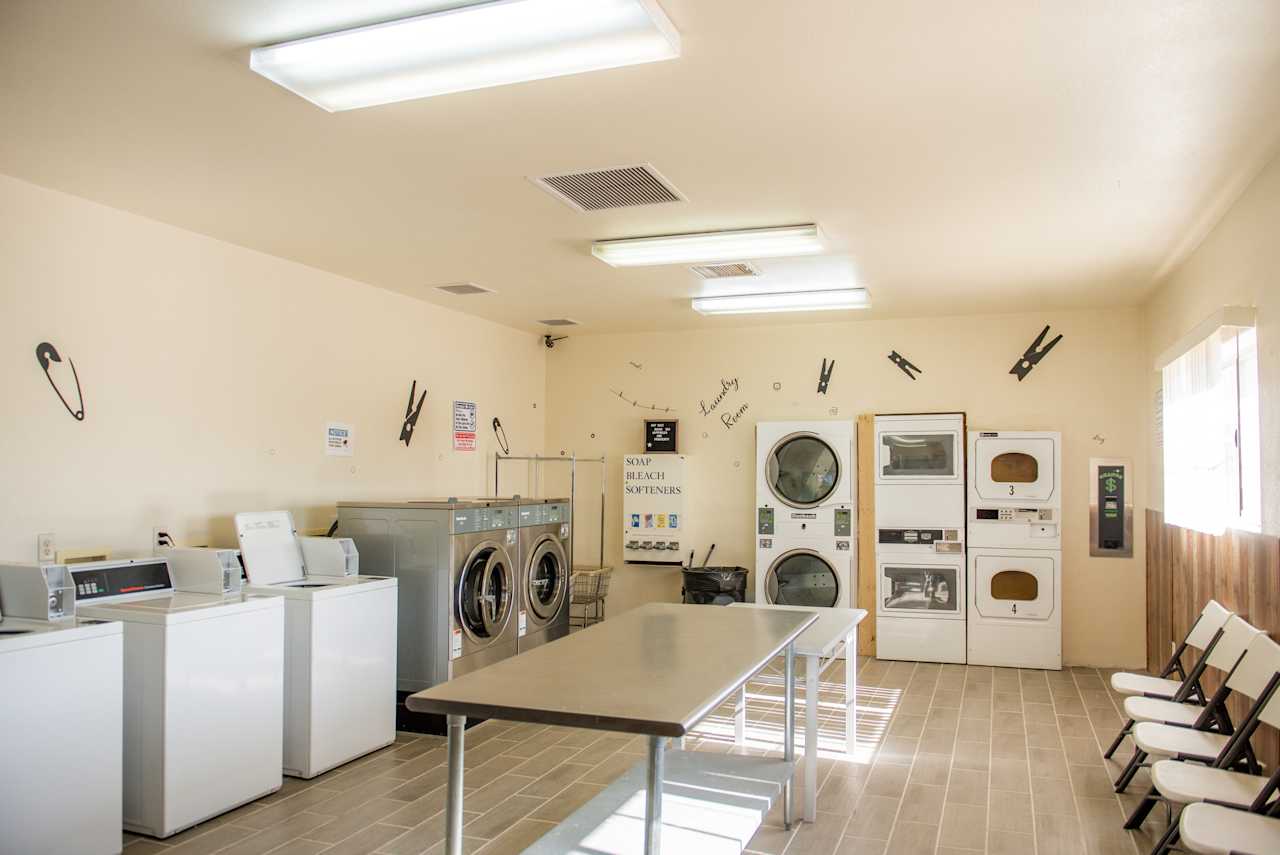 Laundry facility on site