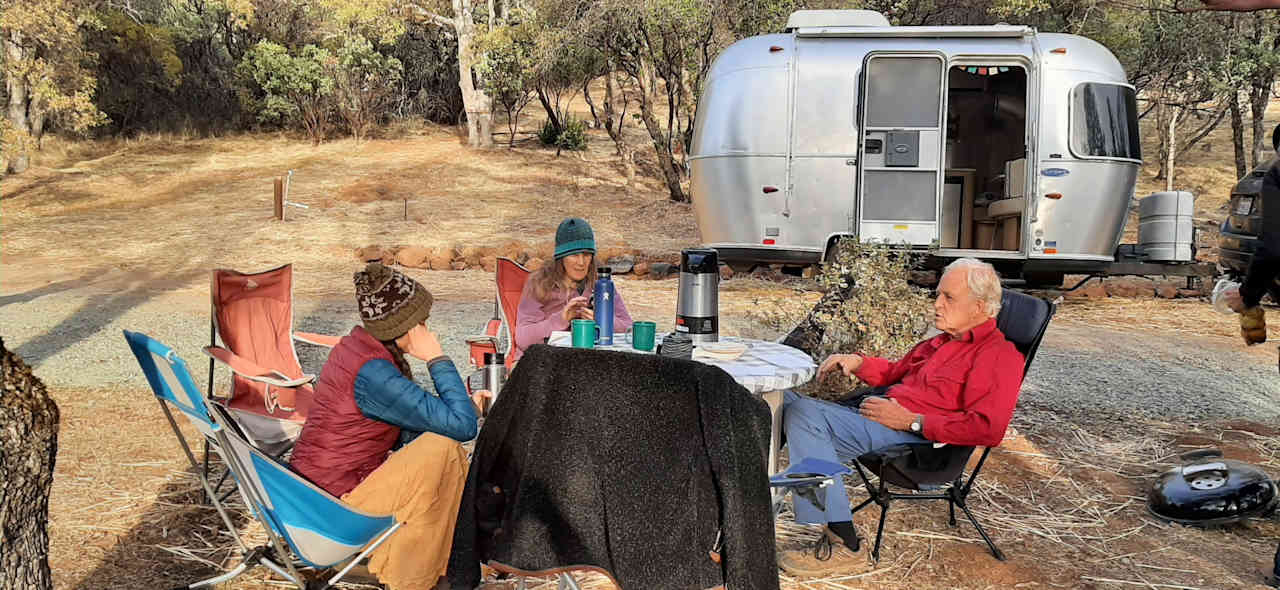 Enjoy hot chai (or when it is warm, iced tea) provided by the host around a small table we can set up at your request.